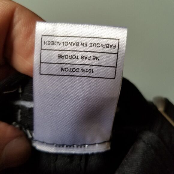 Stanley Callaway Golf Hat Cap Black Strap Back Mens Adjustable 100% cotton - Picture 8 of 8